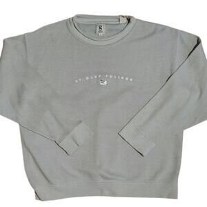 Retro Rollneck Sweater St Olaf College Green-XL